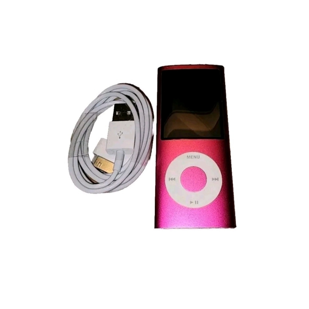 Apple iPod Nano 4th Generation Pink (8GB) W/ Charger - SEE DESCRIPTION